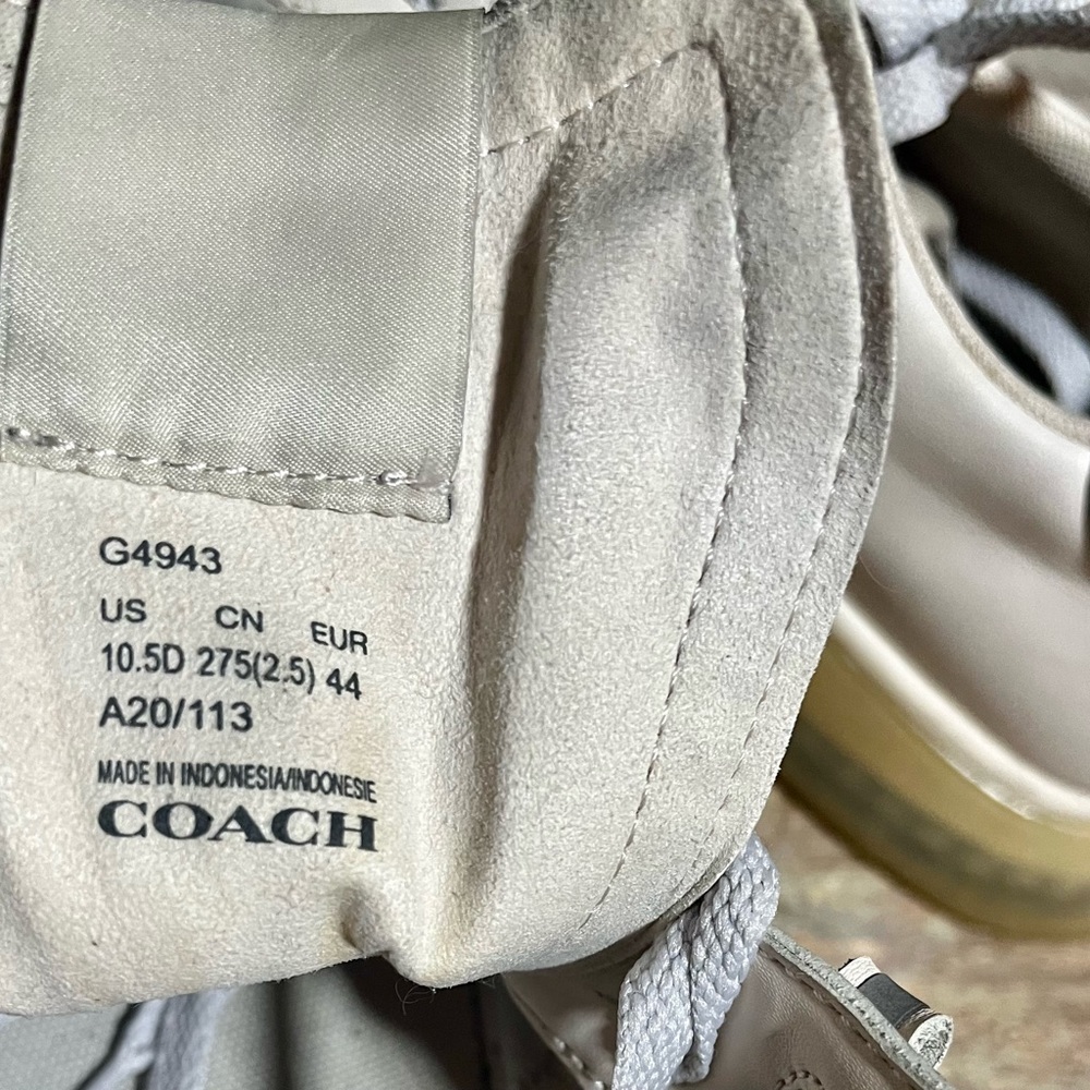 Coach sneakers G4943 for men - Picture 12 of 16